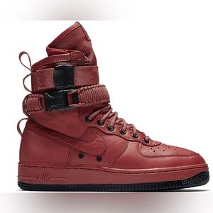 Nike Red High-Top Sneakers